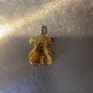 Tous gold teddy bear charm